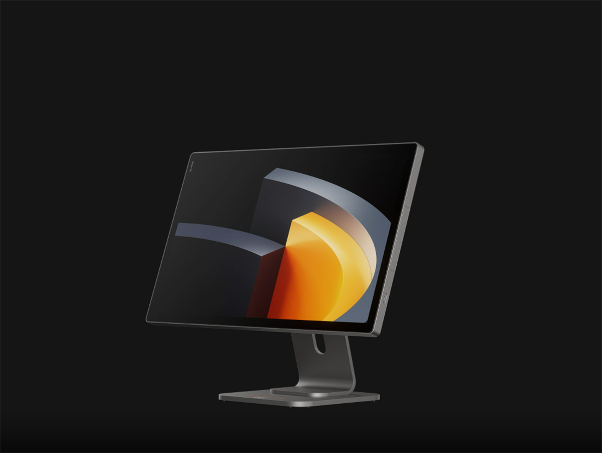 Soporte de escritorio Lite (en "L") para Sunmi Flex 3 - vista 2