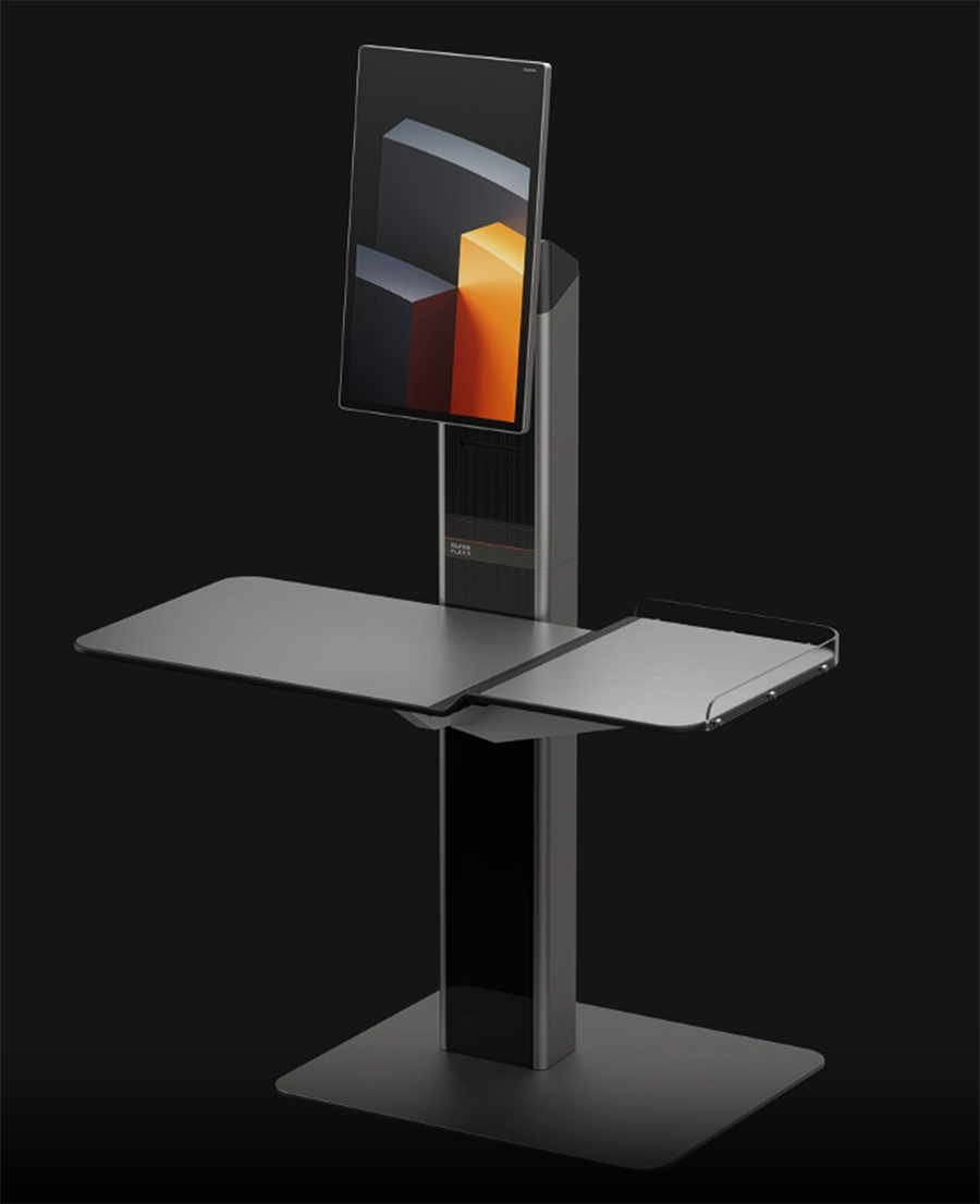 Soporte de piso versión Retail para Sunmi Flex 3 - vista 2